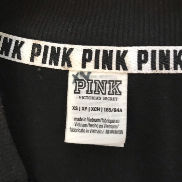 Victoria’s Secret / PINK Silky Black Vegas Bomber Jacket - XS - Picture 5 of 6
